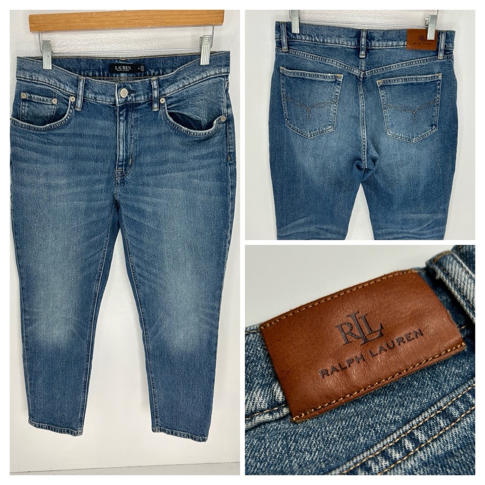 Lauren Ralph Lauren Y2K Classic Straight Jeans Size 6 Denim Stretch‎ 31x26.5